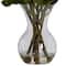 23" White Large Hydrangea Silk Flower Arrangement in Vase